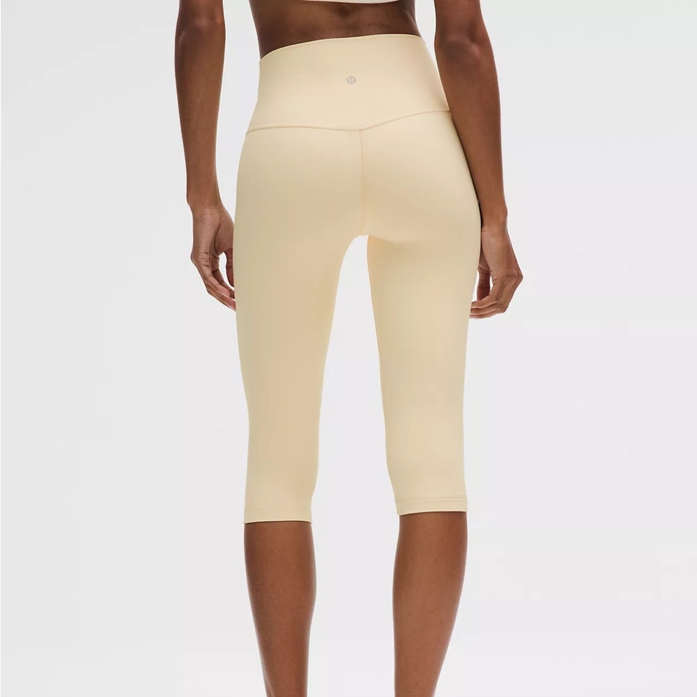 Lululemon Buttercream Align Crop 17” Size 8 - Picture 6 of 9